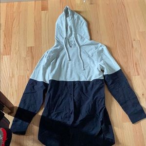 Urban Outfitters grey/blue hoodie